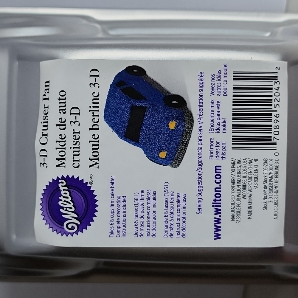 Wilton Car Baking Pan - Picture 3 of 9